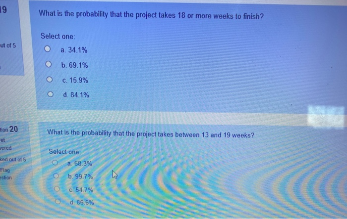 Questions 16-20 refer to the following