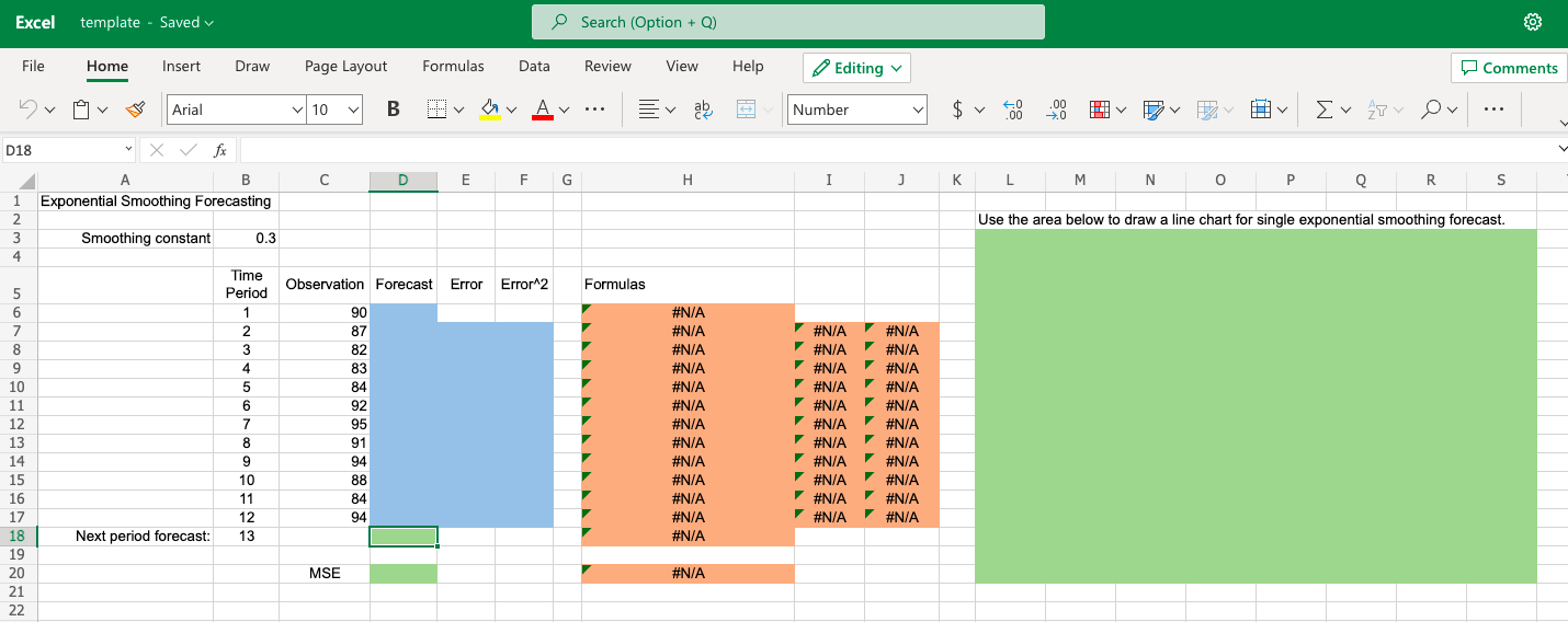 A retail store records customer demand during