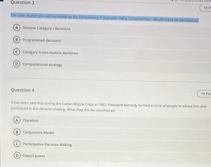 If there is a high level of Certainty, which