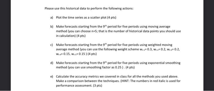 4. Company A wants to test three major