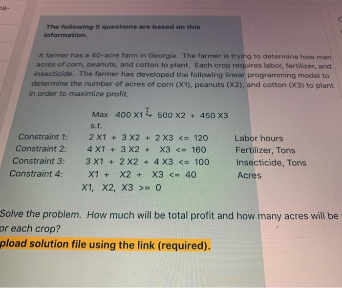 please show excel work 1B- The following 5