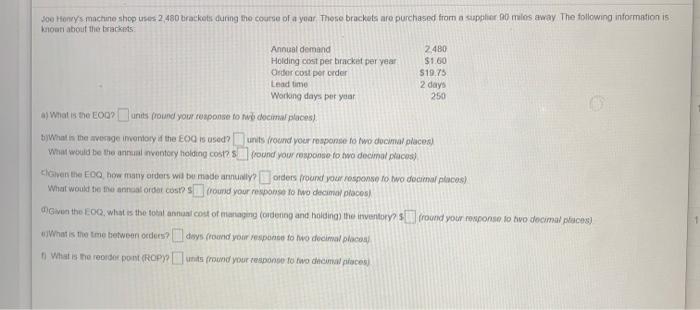 Joo Honrys machine shop users 2.480 brackets