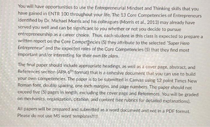 You will have opportunities to use the