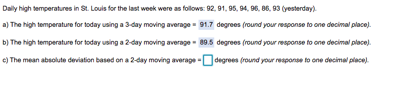 I need help with C D. Mean squared error for the