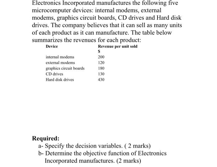 write the full objective function for example