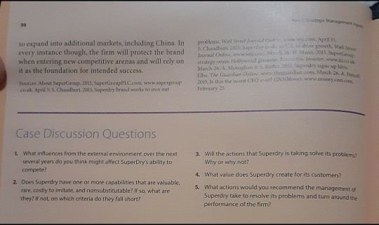 answer those 5 question from the reading .