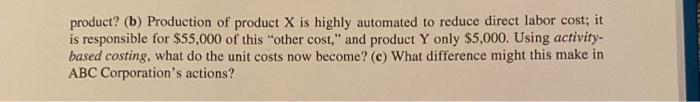 8-5. ABC Corporation produces 50,000 units of