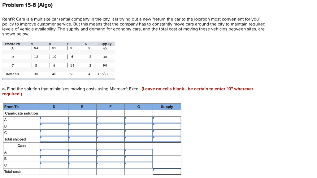 Rent'R Cars is a multisite car rental company in