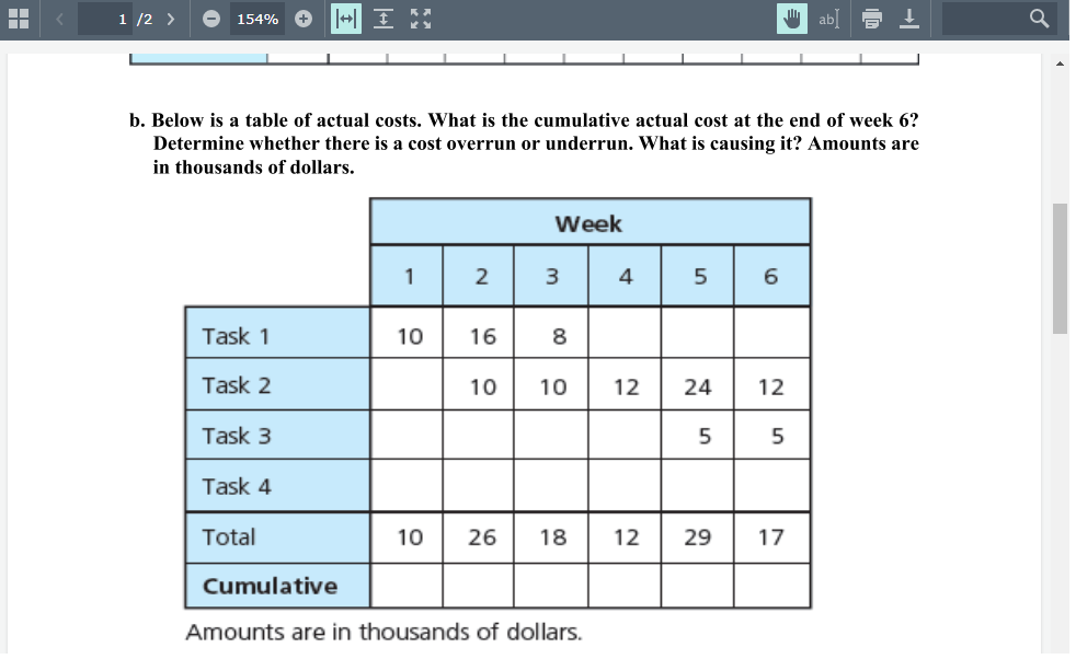 1 /2 > T 154% + ab] ! Assignment 3 a. Refer to