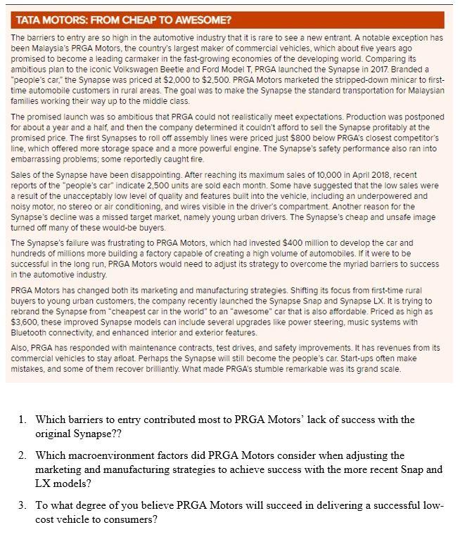 Q3 TATA MOTORS: FROM CHEAP TO AWESOME? The