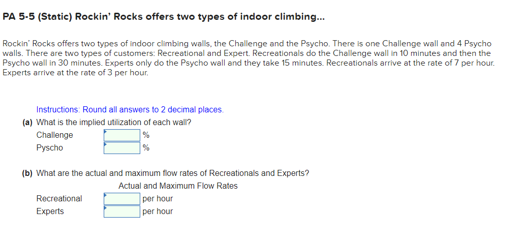 PA 5-5 (Static) Rockin' Rocks offers two types of