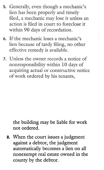 true or false 5. Generally, even though a