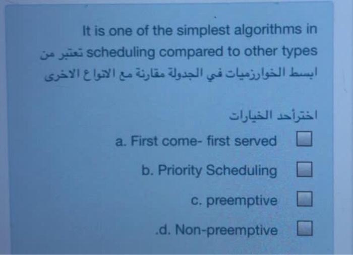 It is one of the simplest algorithms in