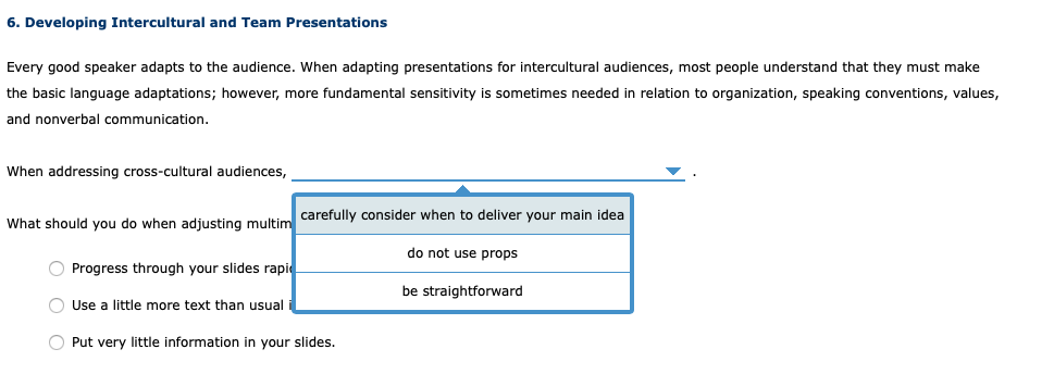 6. Developing Intercultural and Team