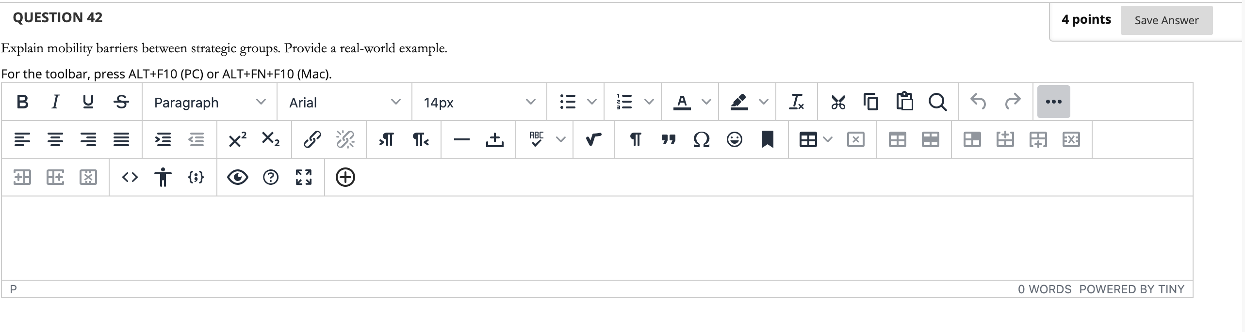 QUESTION 42 4 points Save Answer Explain mobility