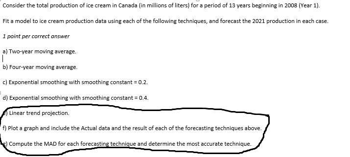 complete the table in excel with the formulas and