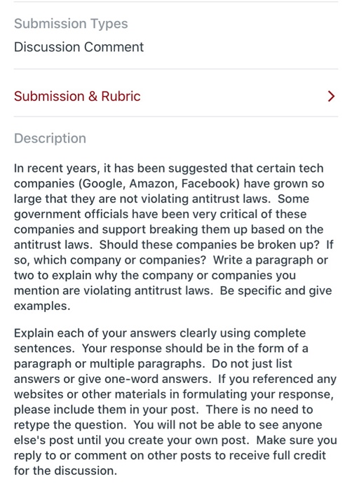 Submission Types Discussion Comment Submission &