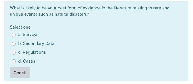 A study may have conclusion validity but not