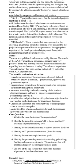 can u answer questions 3 till 7 AXA Case Study -