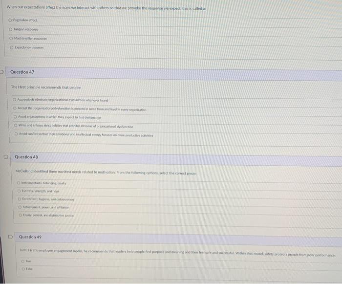 When our expectations affect the way we interact