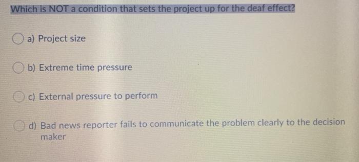 Which category of causes for escalation does "the