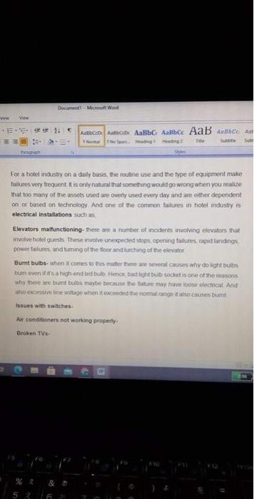 Need explanation. Hotel Dissatisfaction