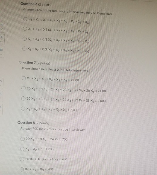 Chapter 11: Linear Optimization Models Fairland