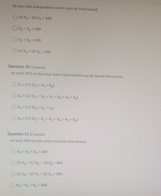Chapter 11: Linear Optimization Models Fairland