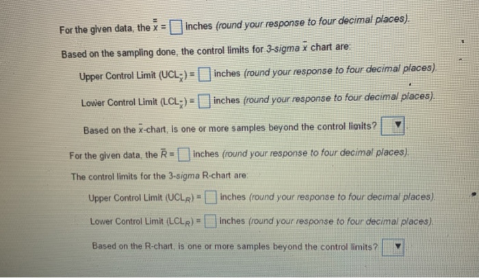 this is all the information that is given For the