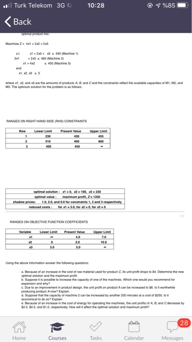 10:28 @ %86 .. Turk Telekom 3G < Back 1. (50
