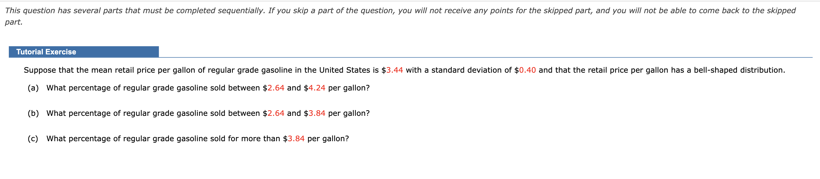 8.45 hours. To use Chebyshev's theorem, we must