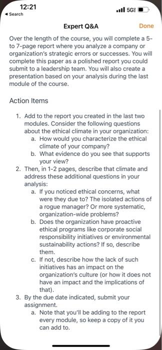 Purpose This assignment is intended to help you