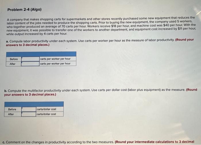 A company that makes shopping carts for