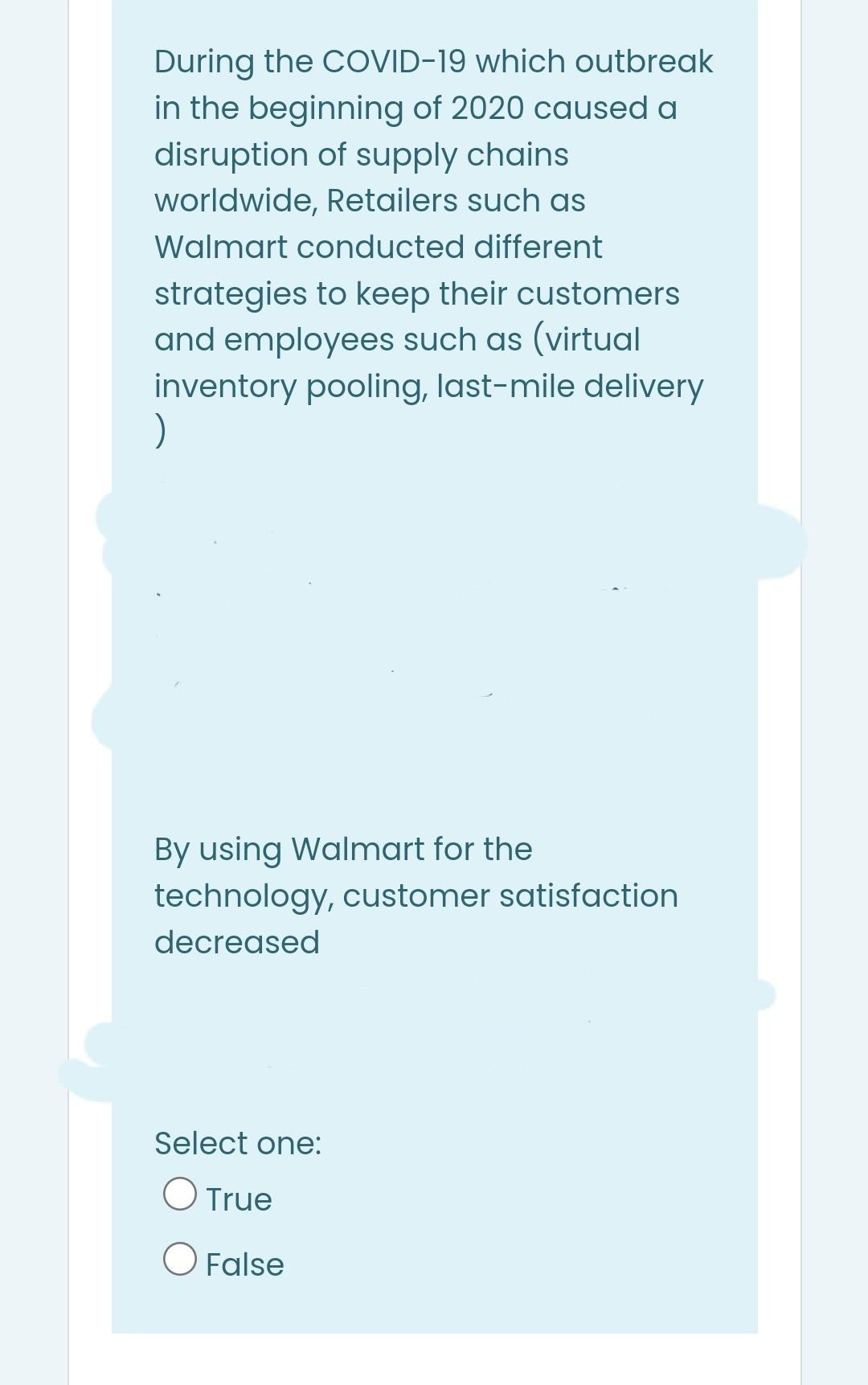 The Virtual inventory pooling, last- mile