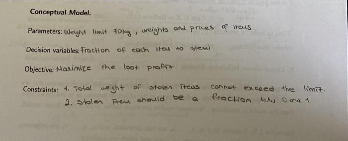 What could be the conceptually model of this