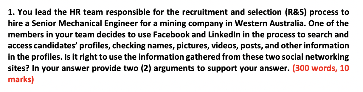 Need help with this past paper exam question,