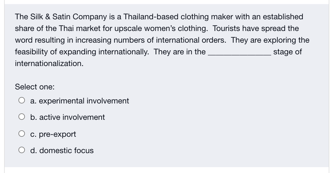 The Silk & Satin Company is a Thailand-based