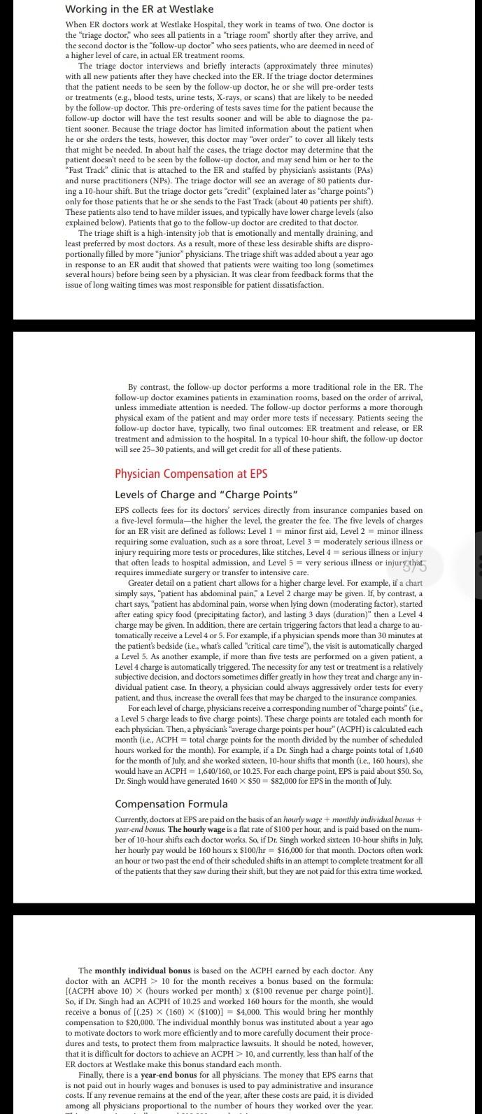 CASE 4 EMERGENCY! We Need a Better Compensation