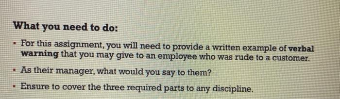 HRM What you need to do: For this assignment, you