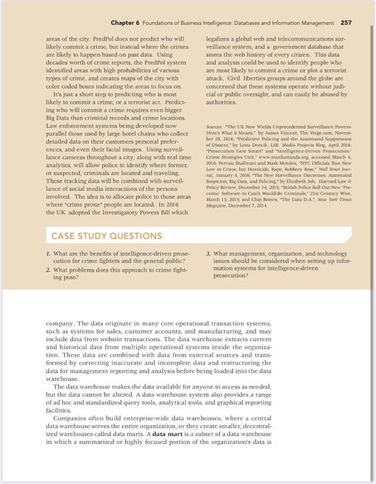 256 Part Two Information Technology