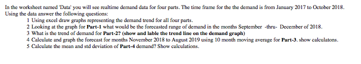 In the worksheet named Data' you will see