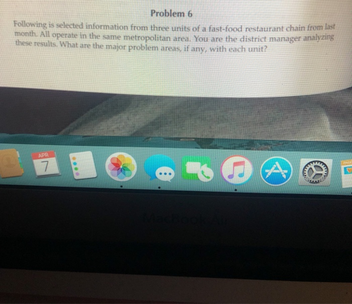 Hospitality; Systems Approach to Food & Beverage