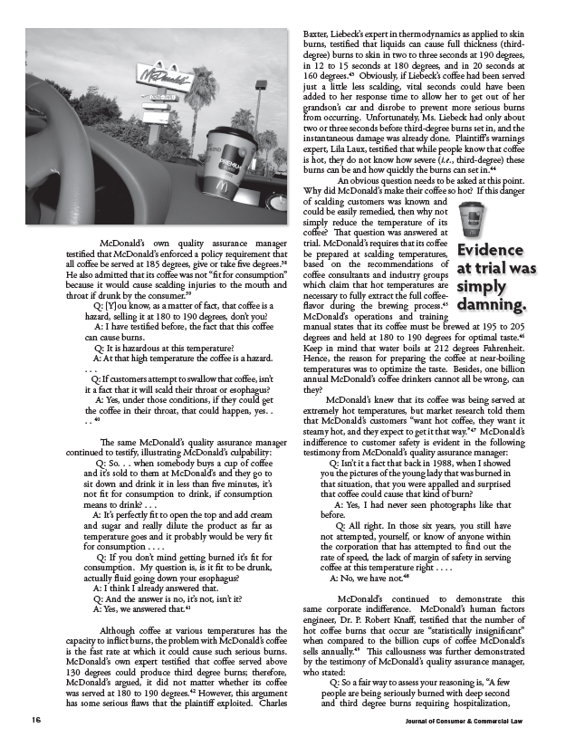 We're going to read about a famous product