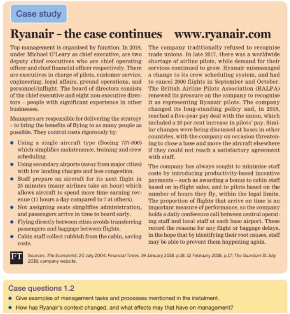 Case study www.ryanair.com Ryanair - the case