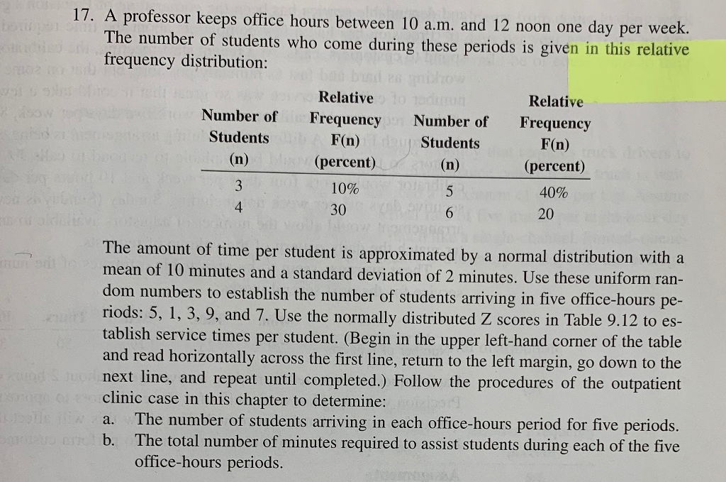 show all work and explain how you did it 17. A