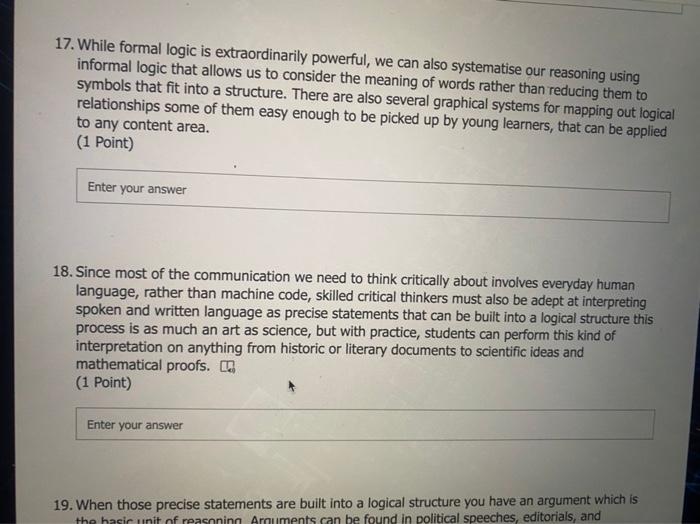 Example: Error: He is Jim he is 25 years old. In