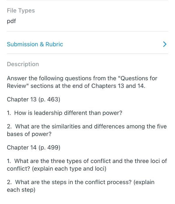File Types pdf Submission & Rubric > Description