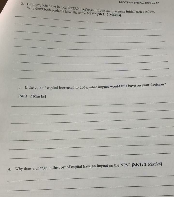 SECTION C: SK1: 1 x 4 Marks + 2 x 3 Marks = 10