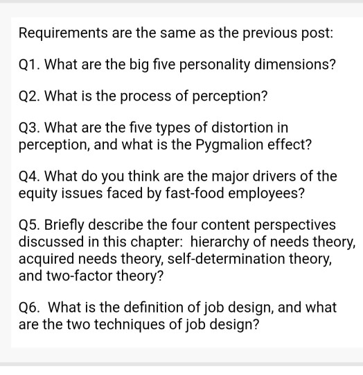 Requirements are the same as the previous post: