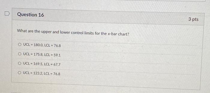 is establishing a quality control system for the time it takes to
